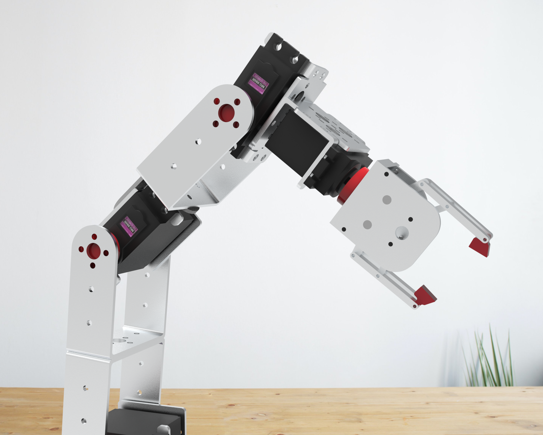 Robot arm 6 axes prototype机器人臂6轴原型