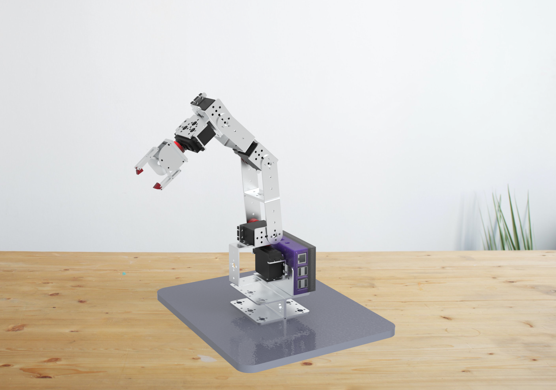 Robot arm 6 axes prototype机器人臂6轴原型