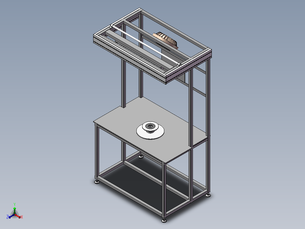 作业台 3D模型