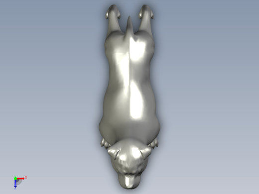 3D狗UG模型缩略图