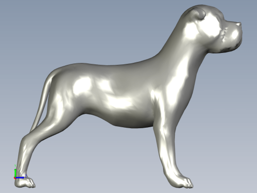 3D狗UG模型缩略图
