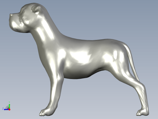 3D狗UG模型缩略图
