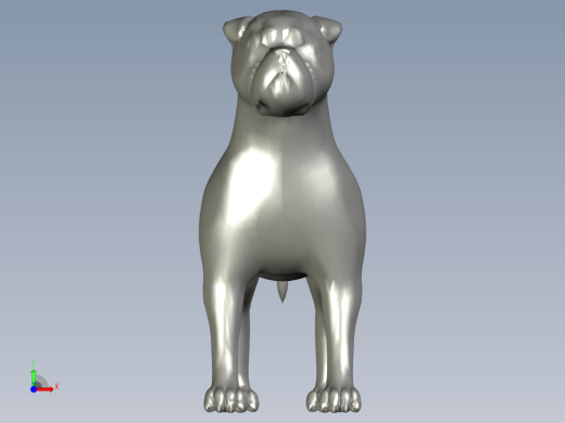 3D狗UG模型缩略图