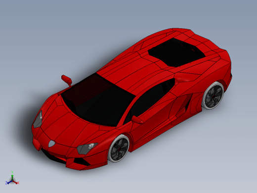 兰博基尼阿凡塔瓦 lamborghini-avantadore