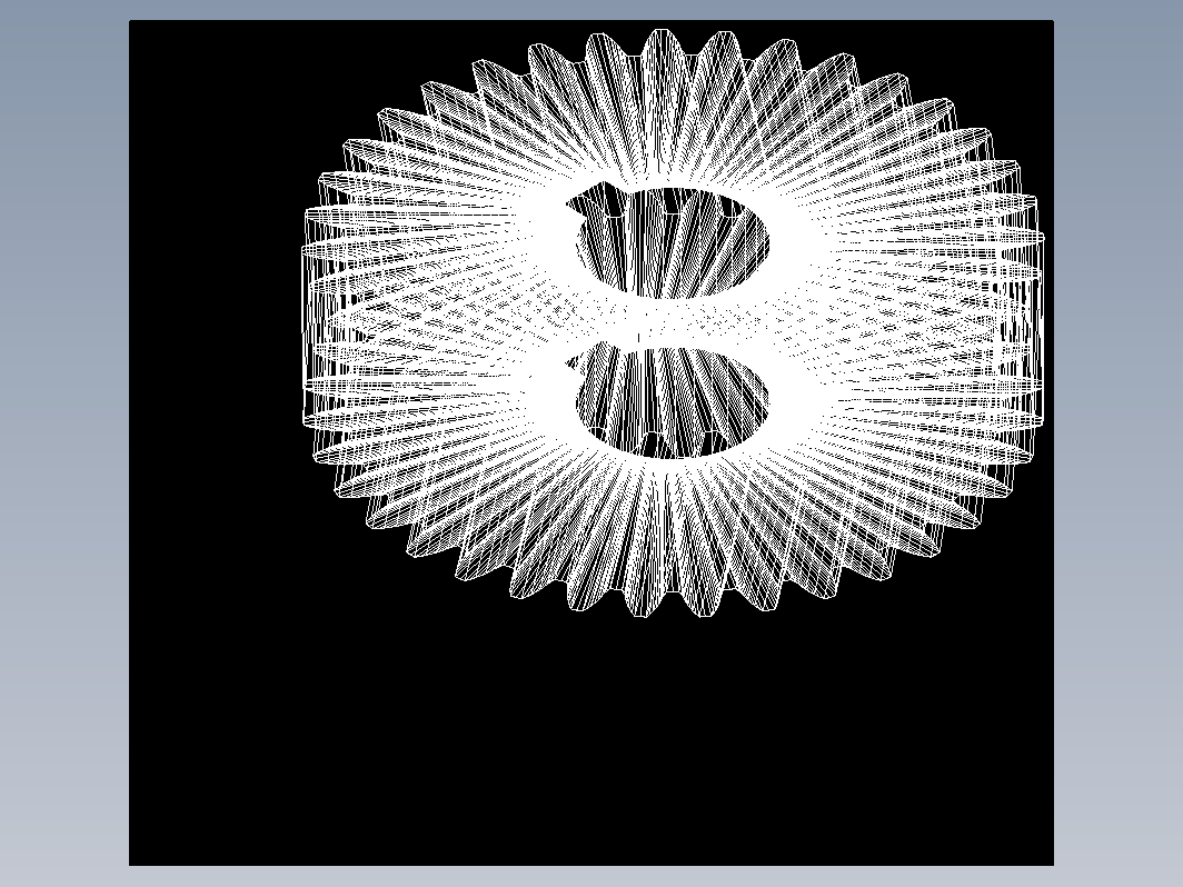 70 斜齿柱齿轮模型