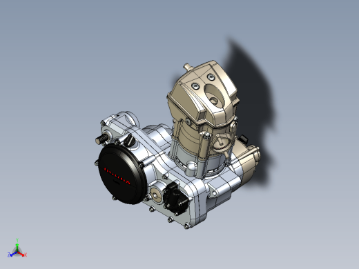 Honda Engine Motor摩托车发动机缩略图