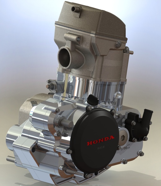 Honda Engine Motor摩托车发动机缩略图