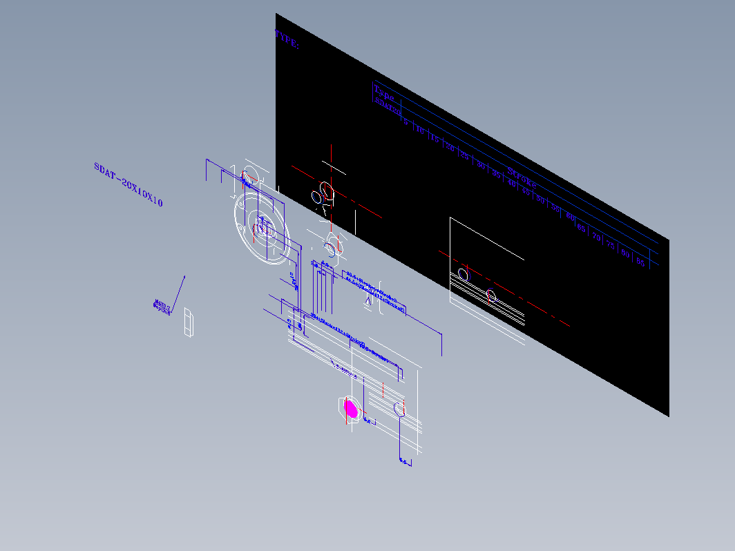 SDA气缸 83-SDAT-20-BZN