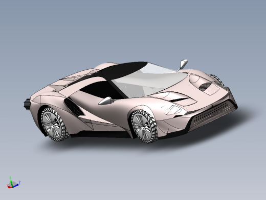 Ford Gt 16跑车车壳
