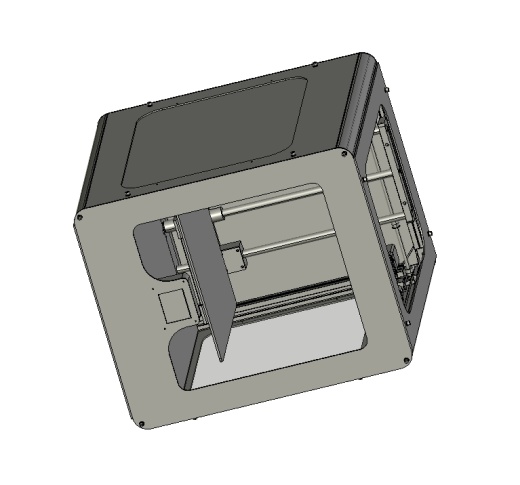 3D打印机办公打印机三维Step无参缩略图
