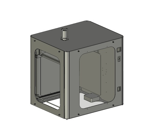 3D打印机办公打印机三维Step无参缩略图