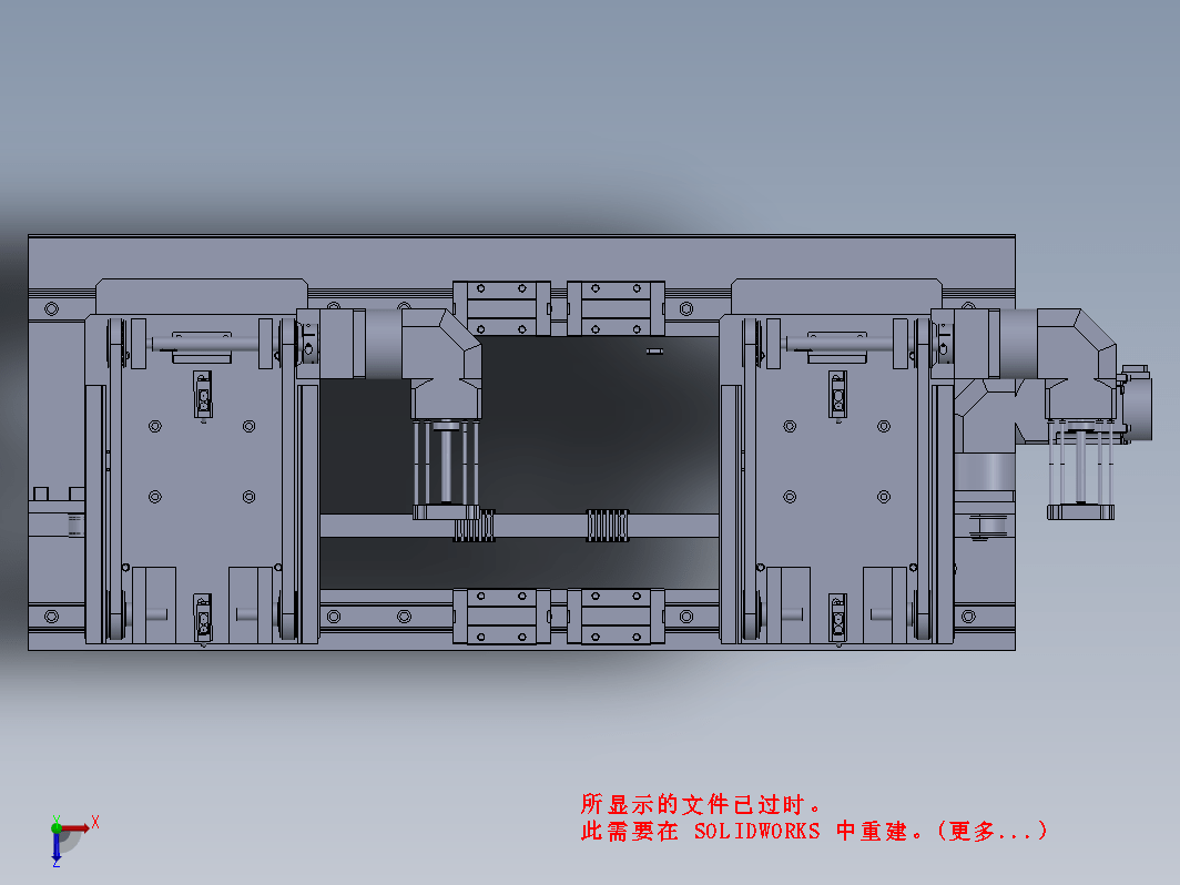 顶升移栽机构,电机驱动同步带