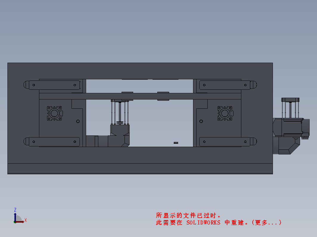 顶升移栽机构,电机驱动同步带