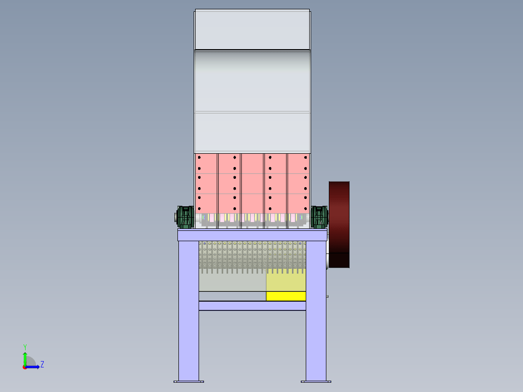 破碎机3D+cad