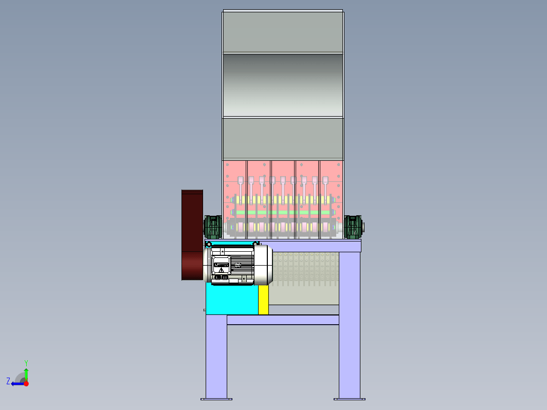 破碎机3D+cad