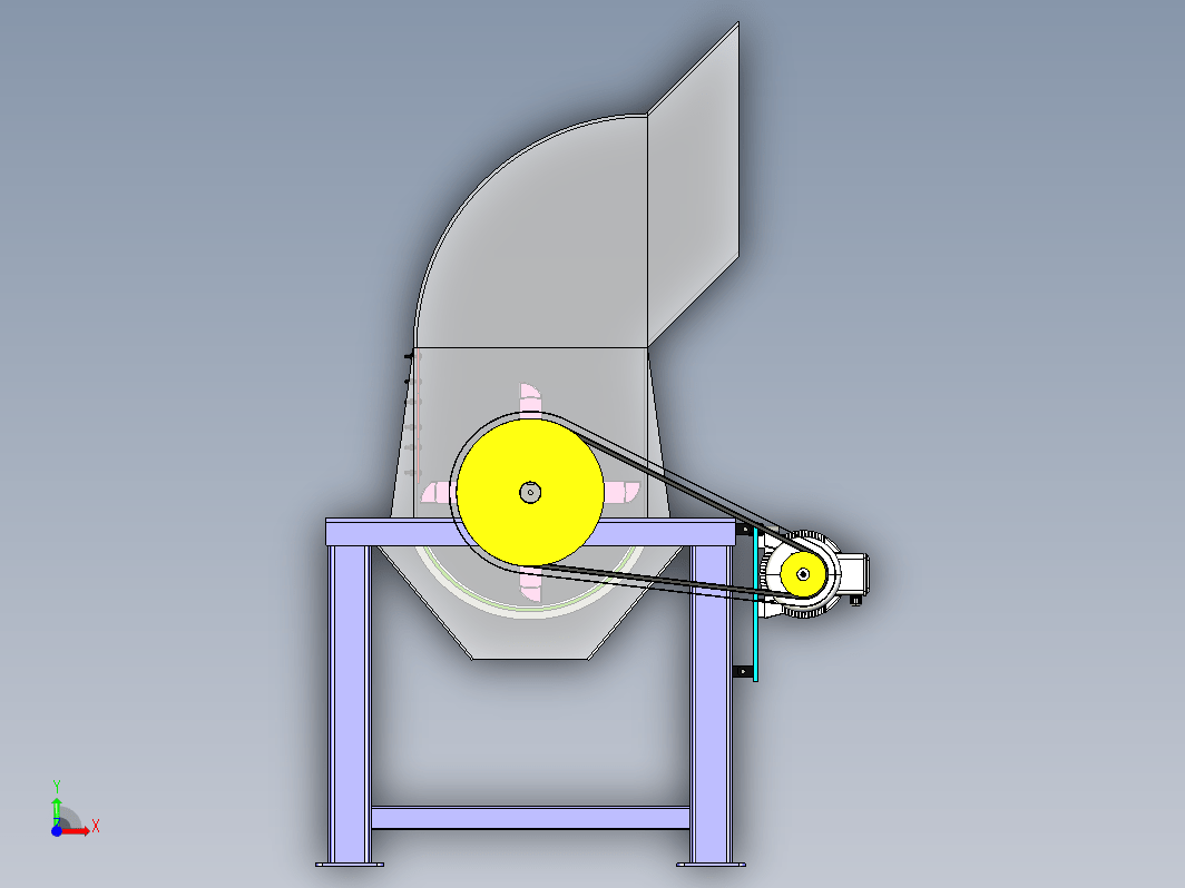 破碎机3D+cad