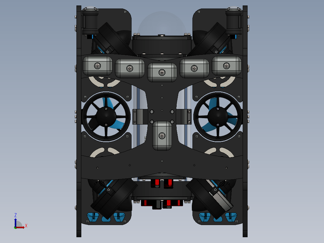 ROV2水下机器人精细三维建模