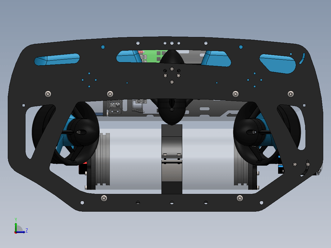 ROV2水下机器人精细三维建模