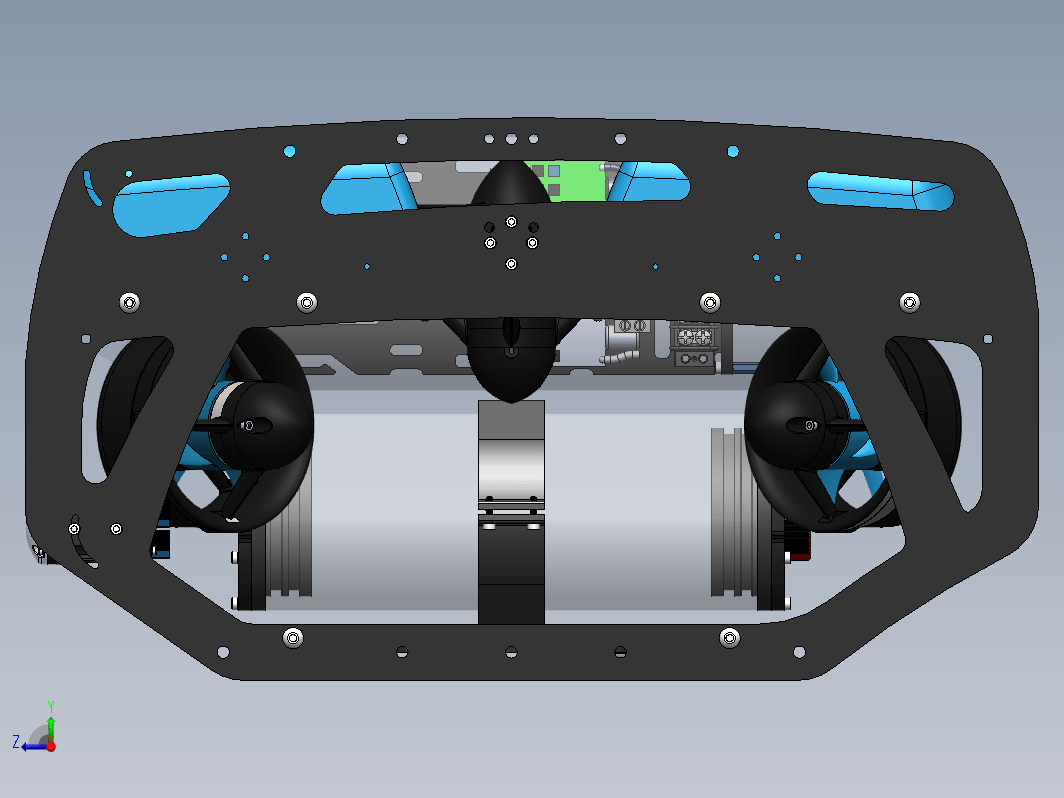 ROV2水下机器人精细三维建模