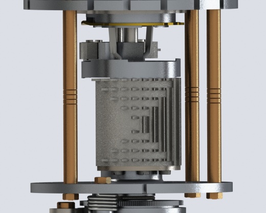 Curta手持机械式计算机器3D图纸(Type 1 ca 1930)