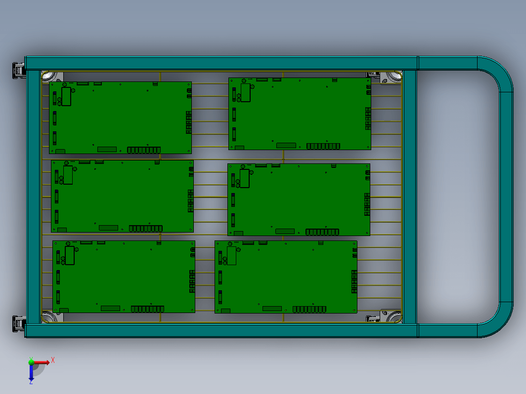 PCB烘烤周转车