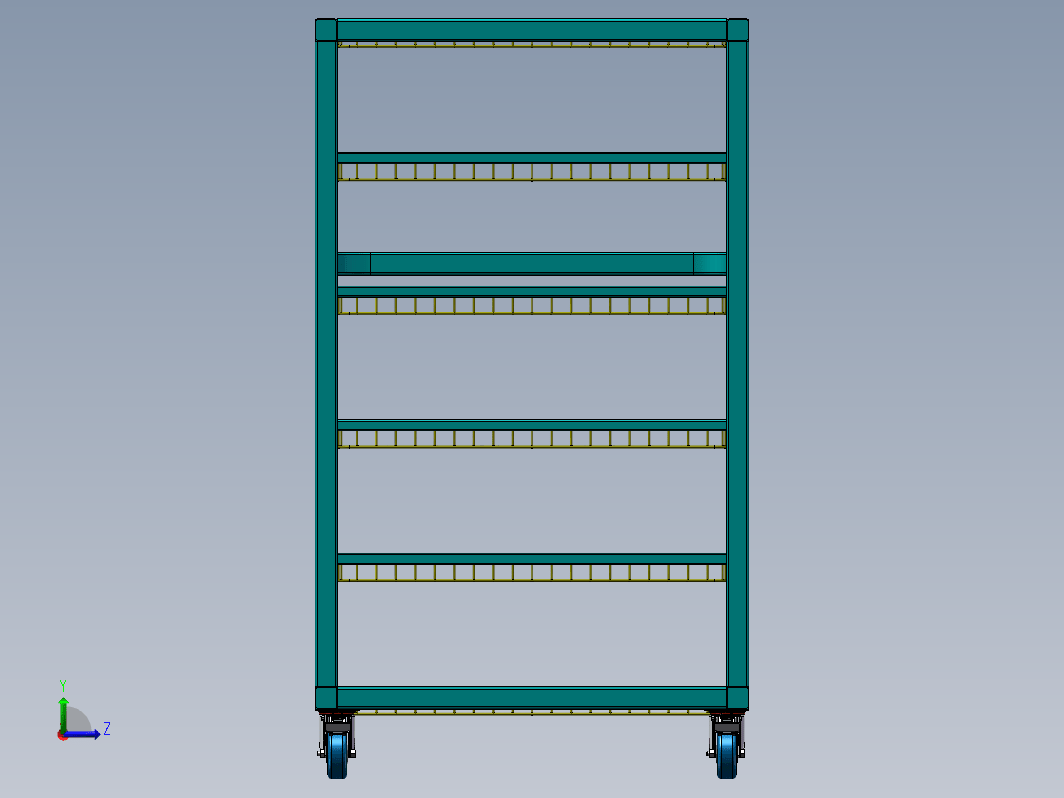 PCB烘烤周转车