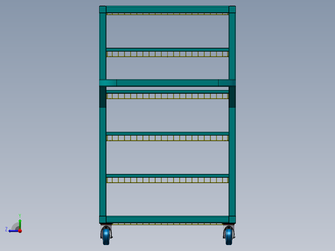 PCB烘烤周转车