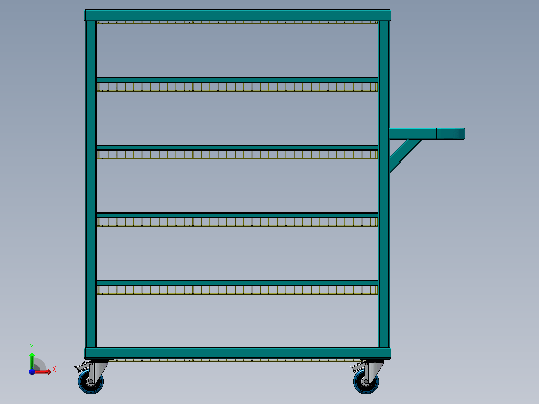 PCB烘烤周转车