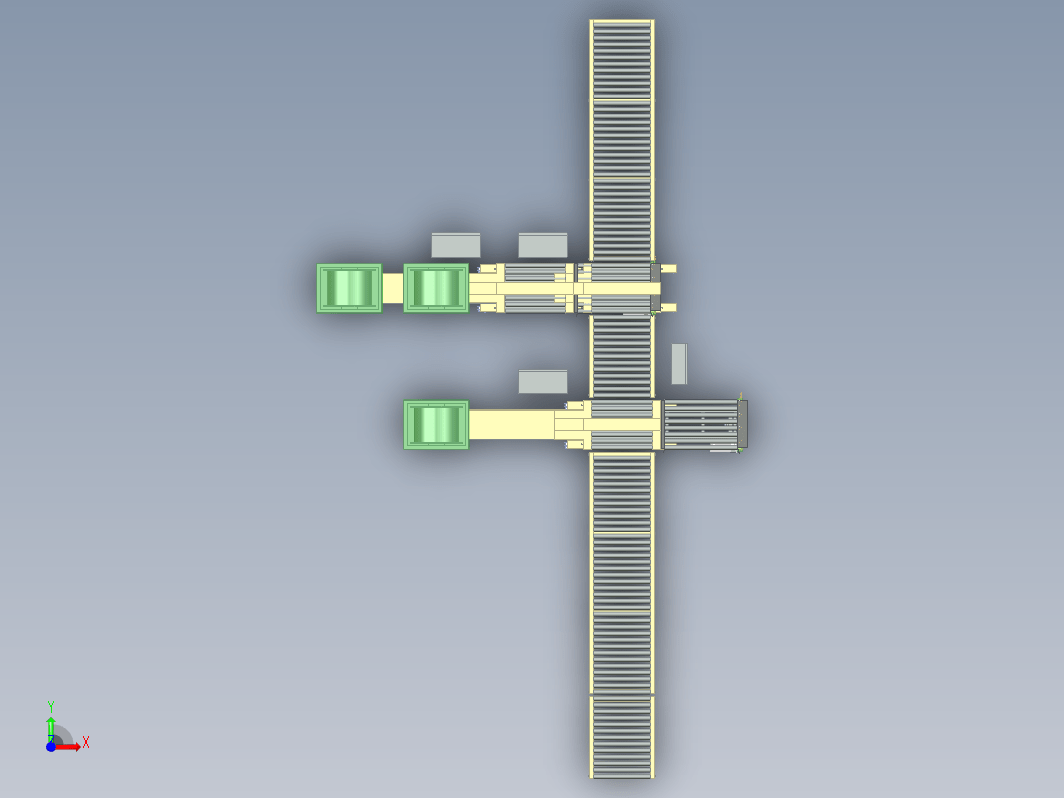 托盘输送线 auto-strapping