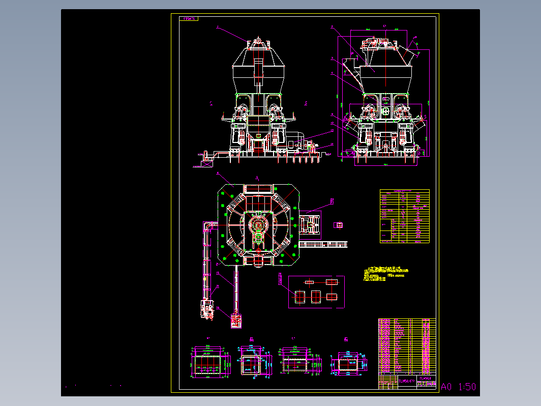 TLM50.4水泥立磨.总图