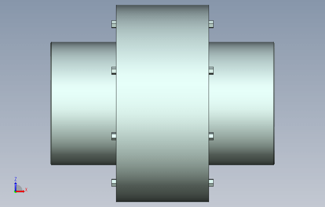 GB5015_LZ5-70x107弹性柱销齿式联轴器