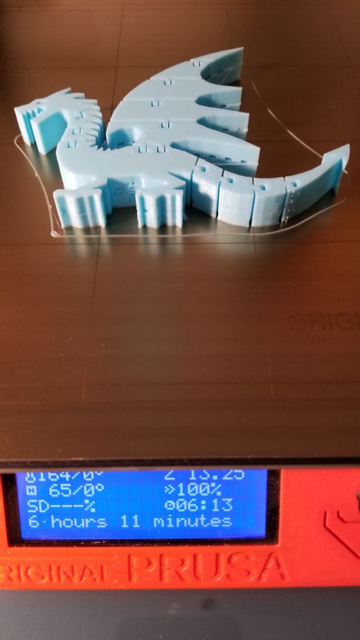 双翼飞龙拼装模型缩略图