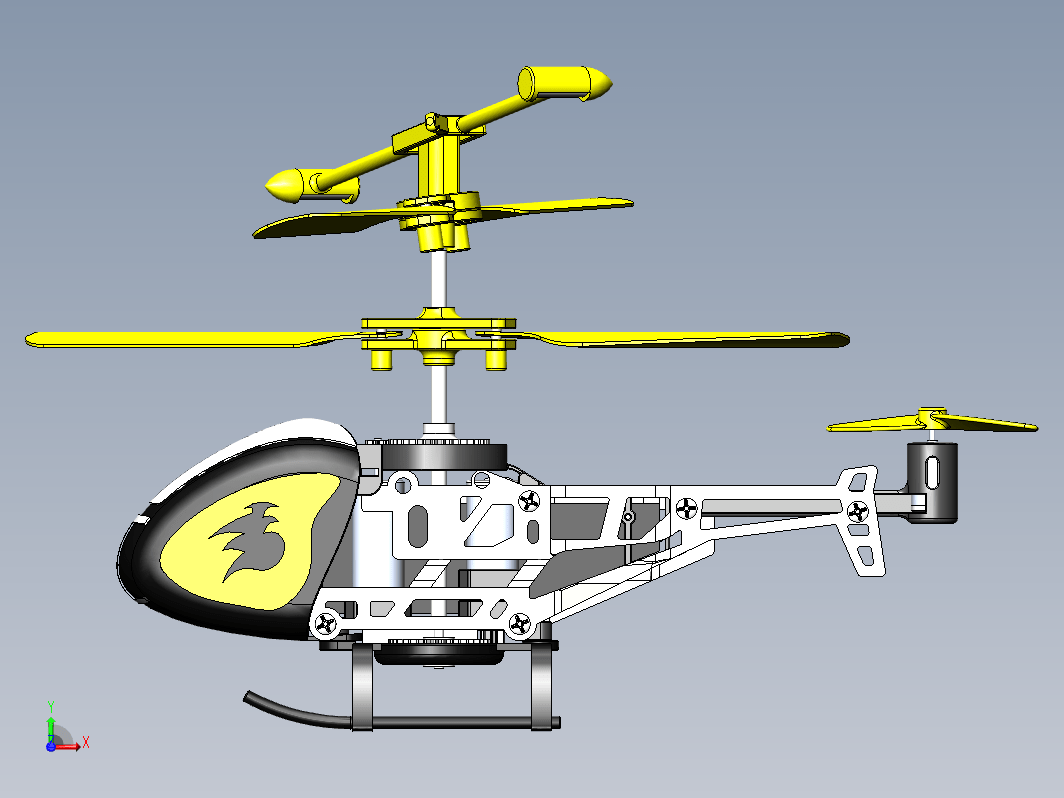 Nikko Spy直升机模型玩具