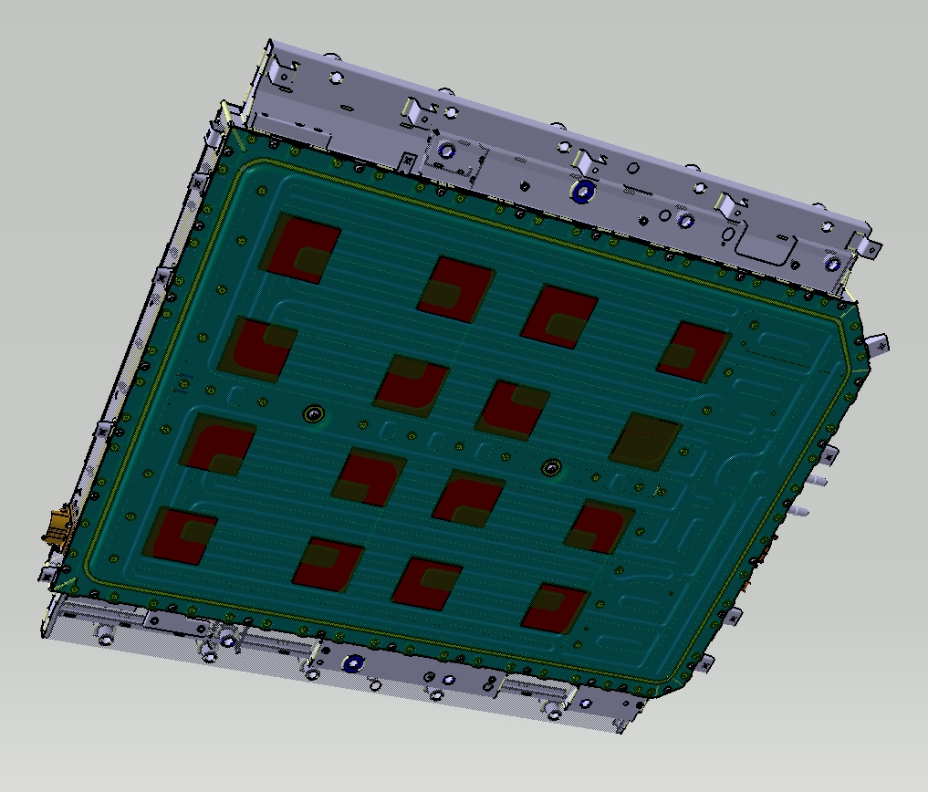 辊压电池系统三维3DXML