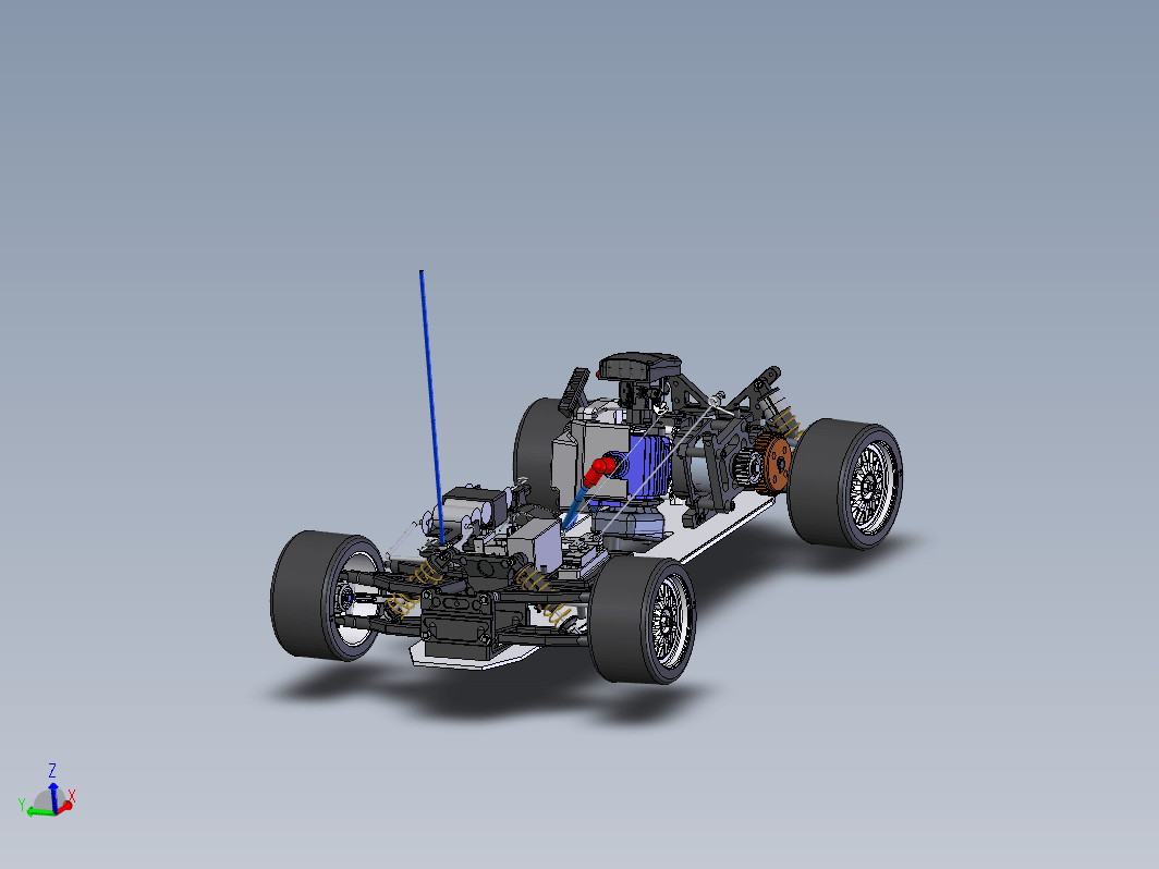 F2000比例模型遥控车