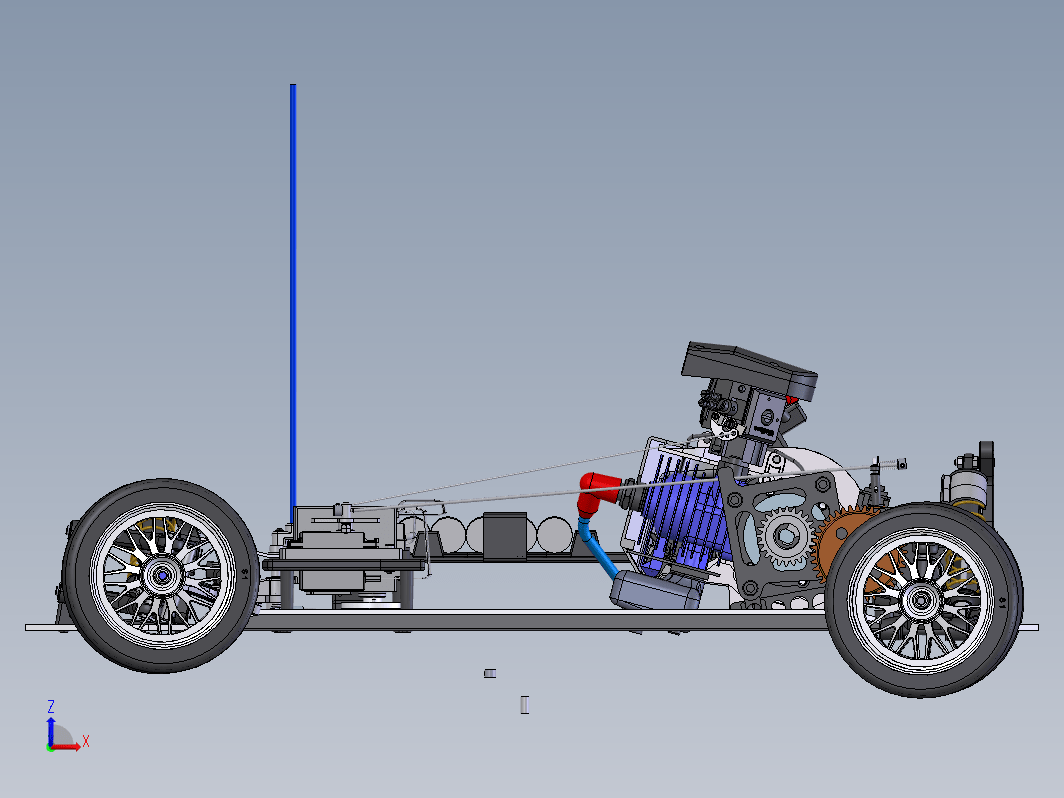 F2000比例模型遥控车