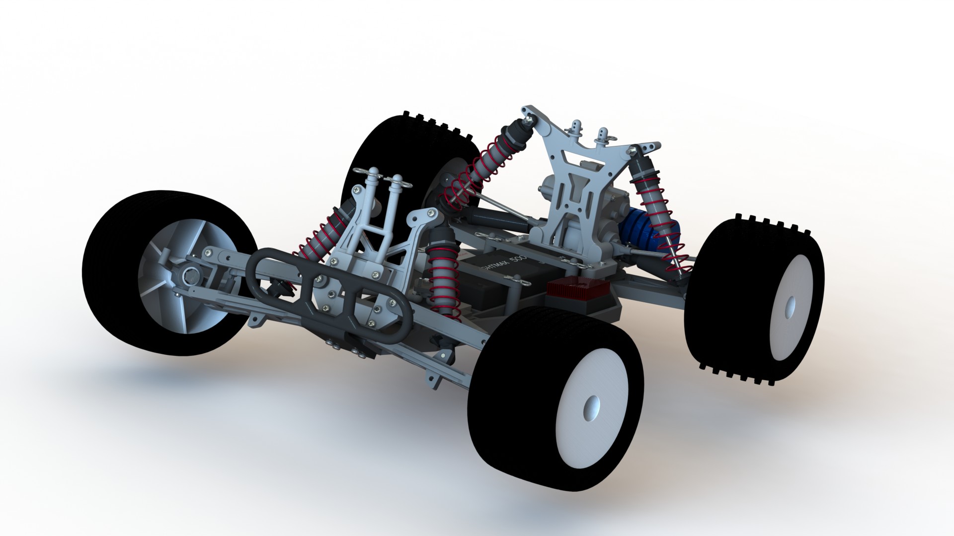 RC模型玩具遥控车3D图纸