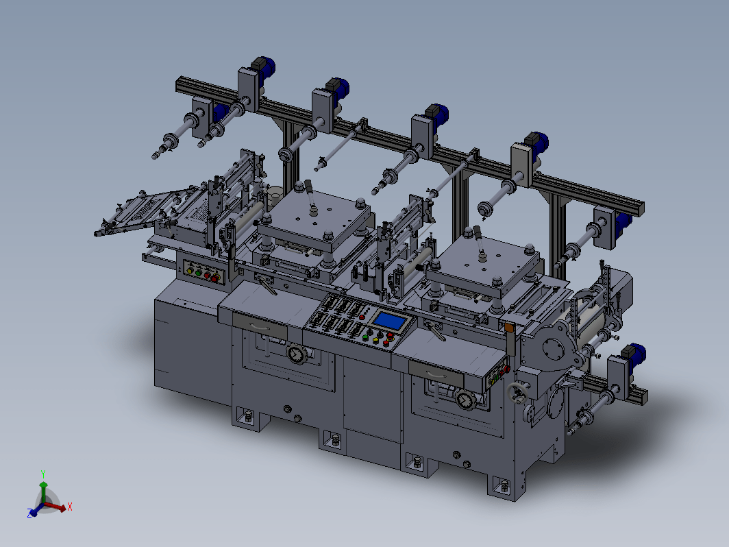 WB300G双座模切机