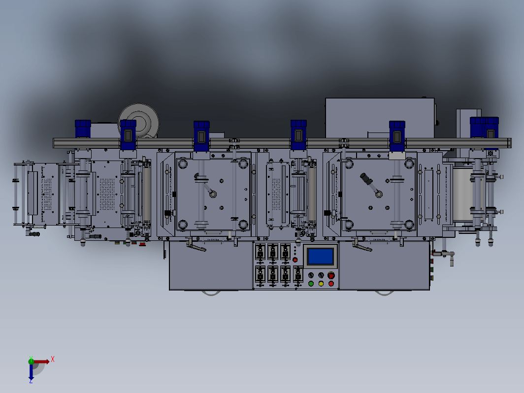 WB300G双座模切机