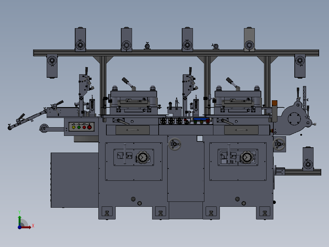 WB300G双座模切机