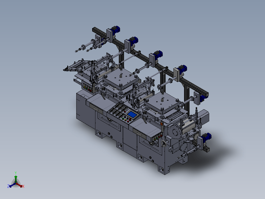 WB300G双座模切机