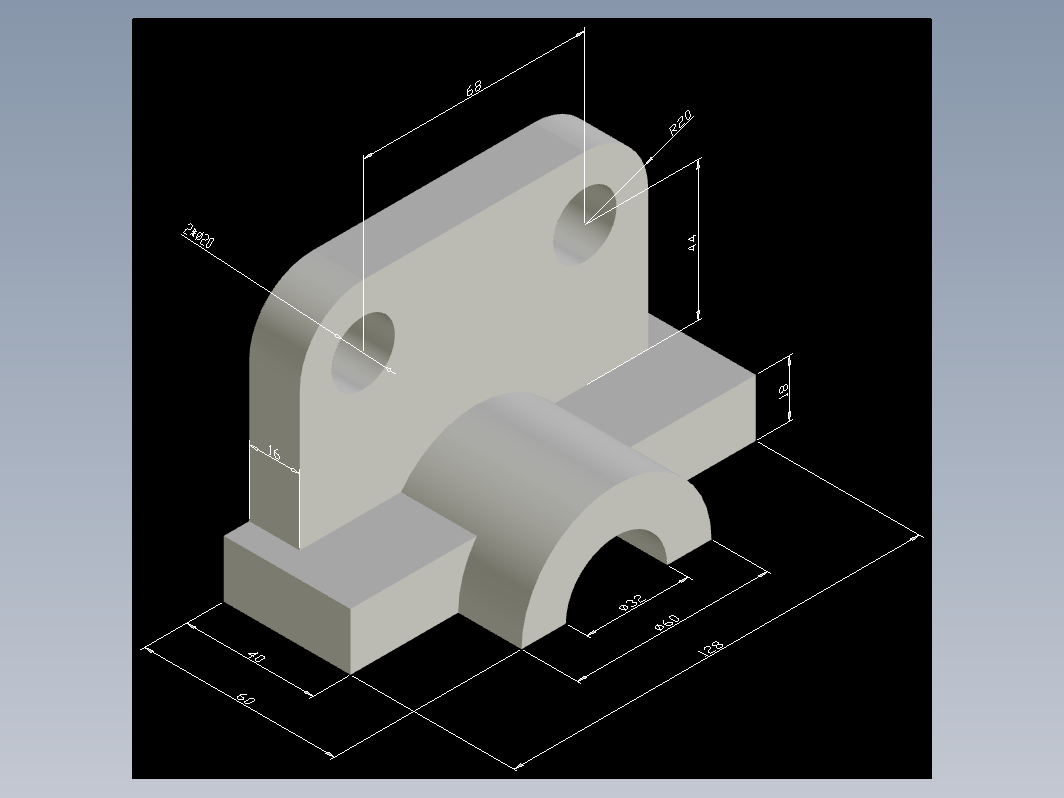 P30轴承盖