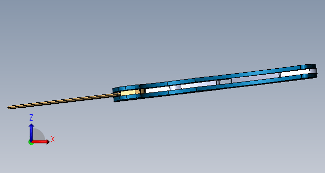 F0007-折刀3D模型及CAD图纸