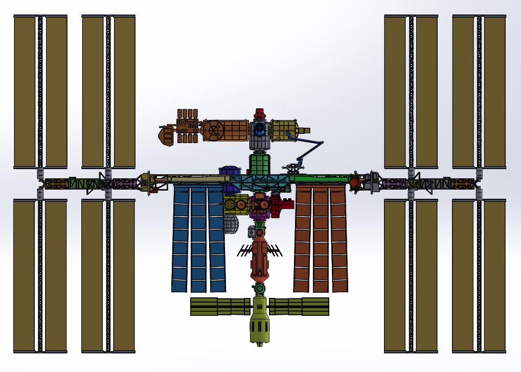 ISS宇宙太空空间站