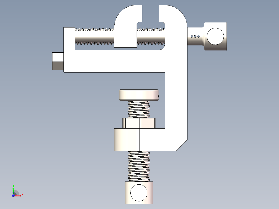 3D打印台虎钳