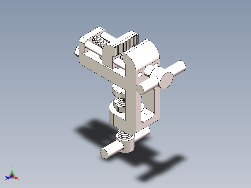 3D打印台虎钳