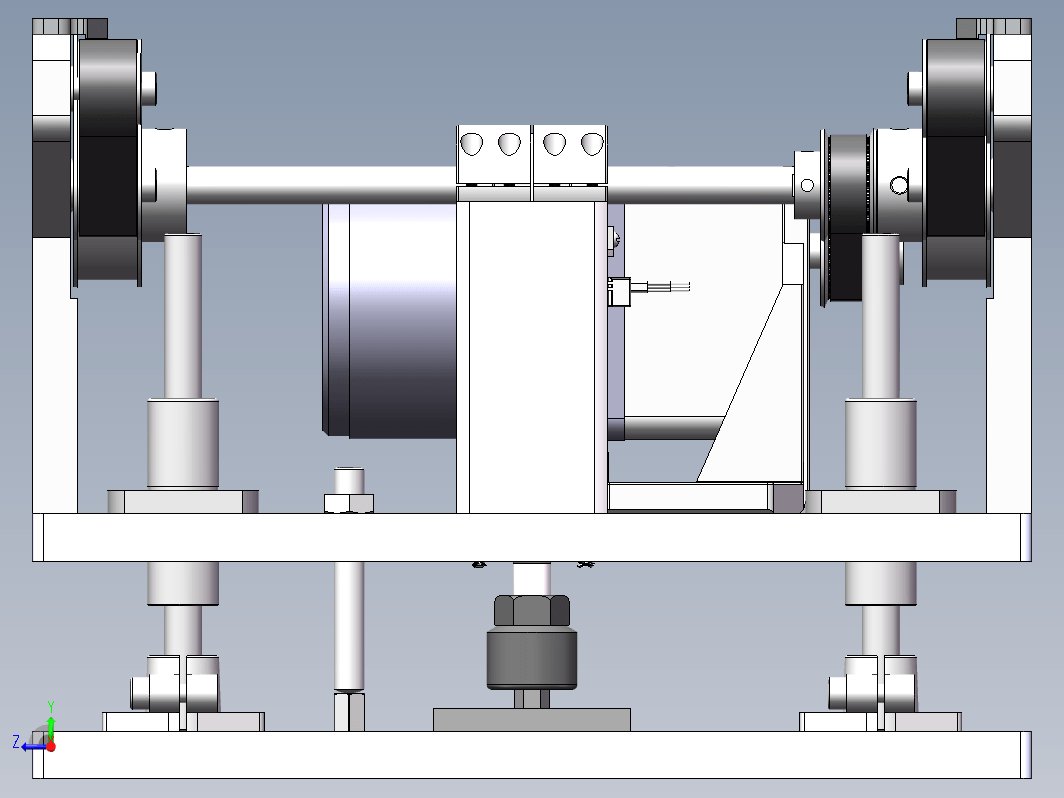 0.26米宽小型双带输送机