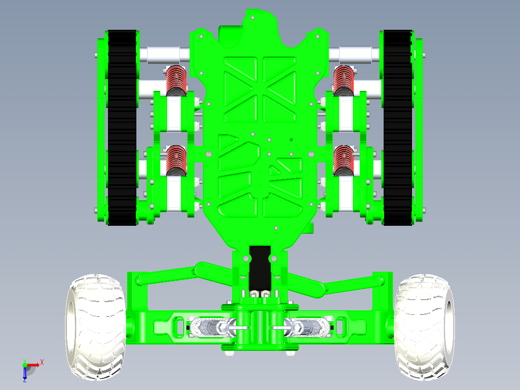 R.E.X.-T.T. II越野车机器人底盘