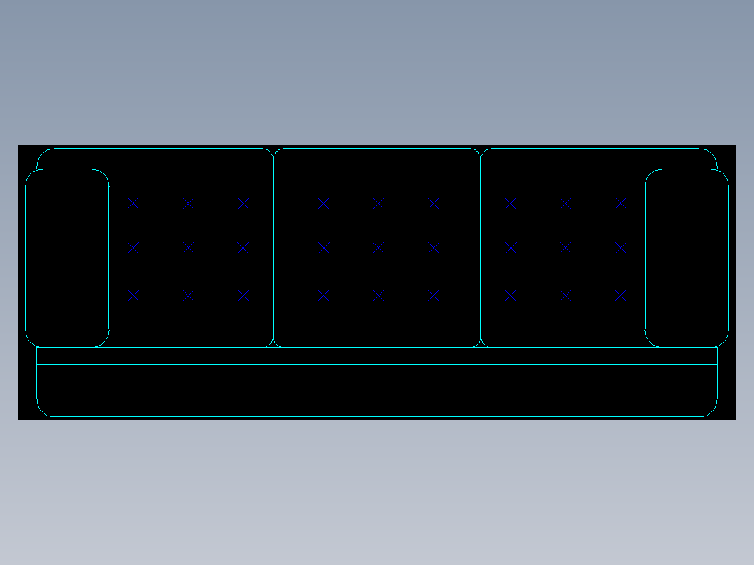 三人沙发001