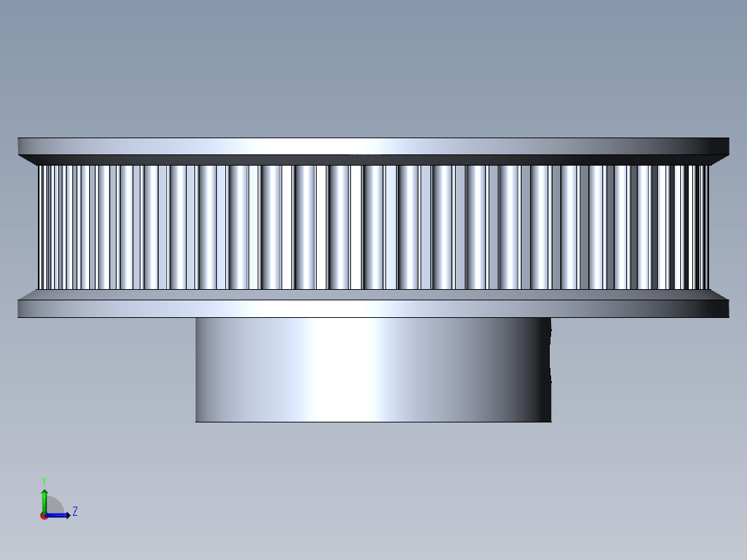 皮带轮GT2-6（60齿8孔）--stp sw